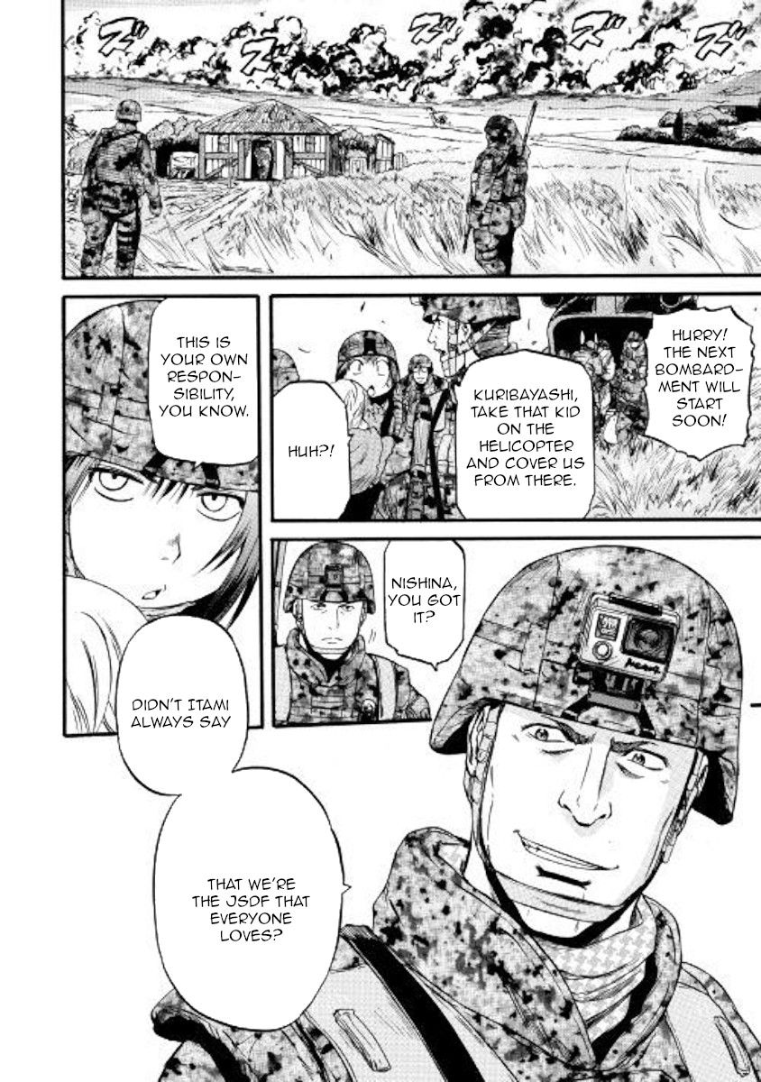 Gate – Jietai Kare no Chi nite, Kaku Tatakeri Chapter 87 - Page 28