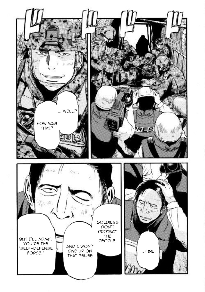 Gate – Jietai Kare no Chi nite, Kaku Tatakeri Chapter 88 - Page 23