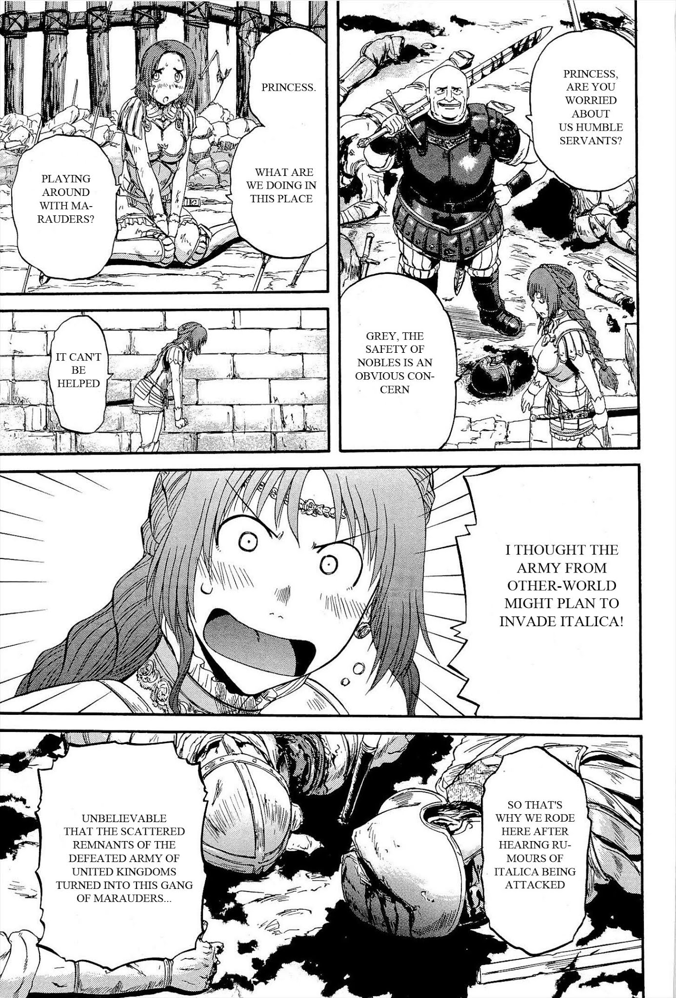 Gate – Jietai Kare no Chi nite, Kaku Tatakeri Chapter 9 - Page 13