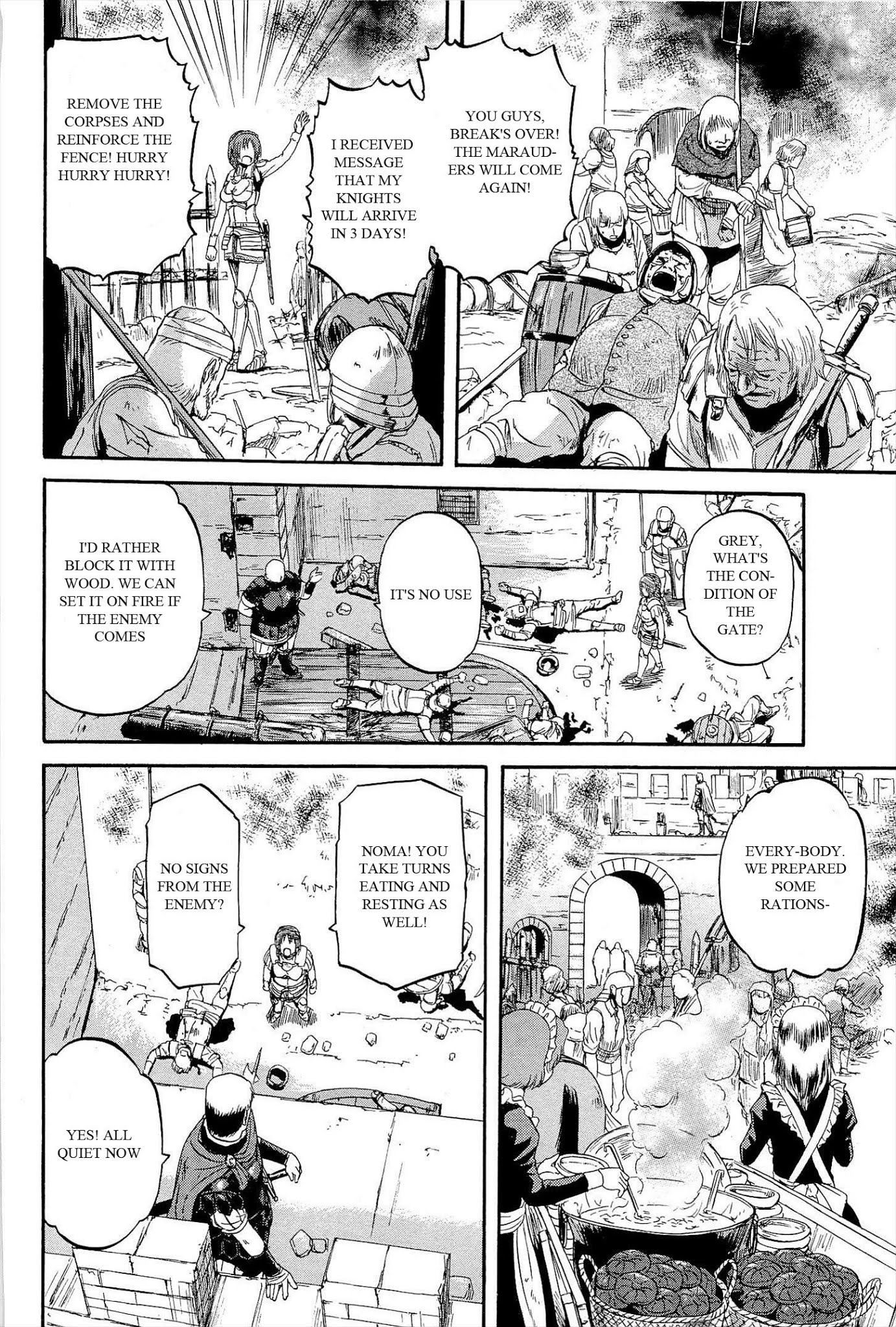 Gate – Jietai Kare no Chi nite, Kaku Tatakeri Chapter 9 - Page 14