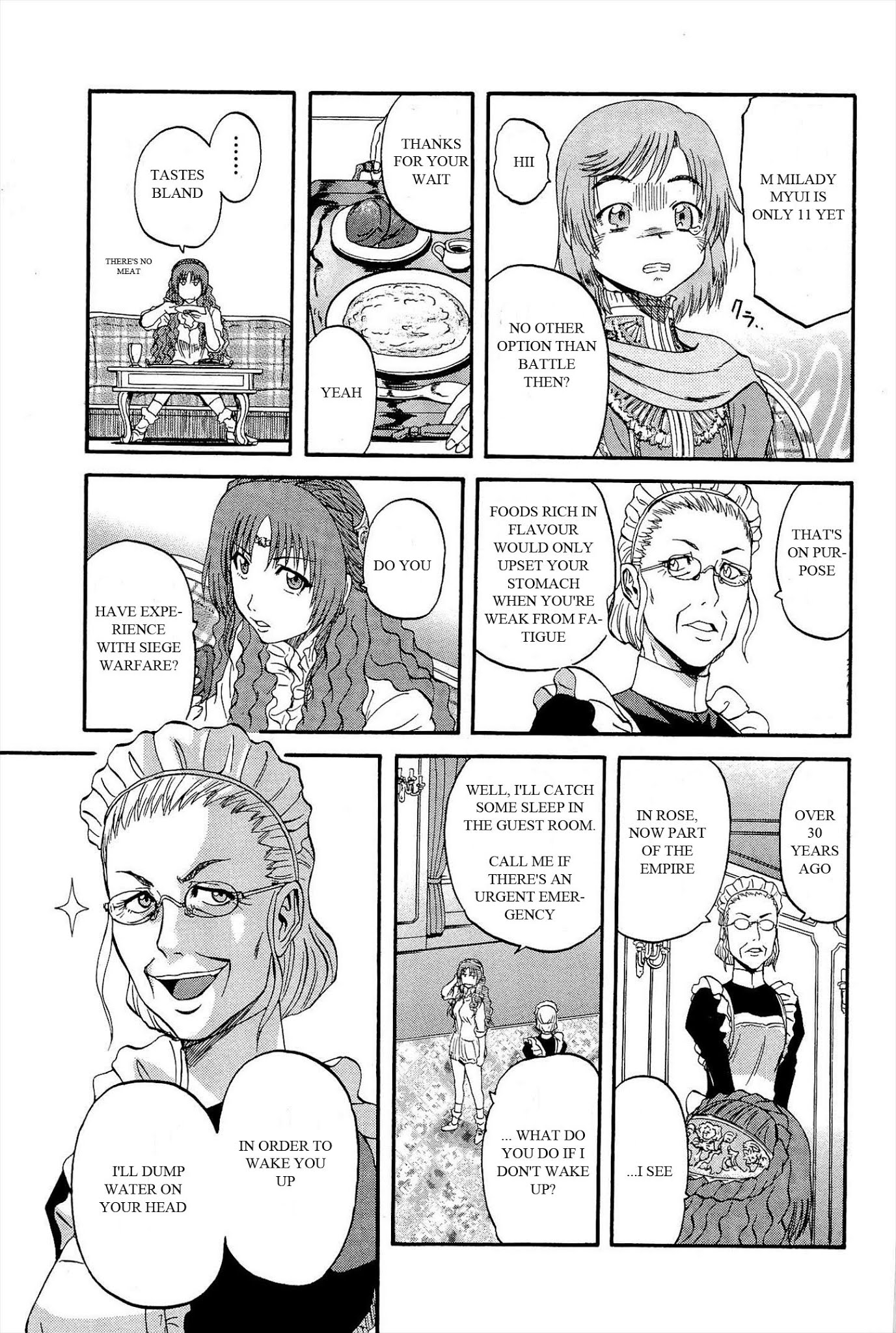 Gate – Jietai Kare no Chi nite, Kaku Tatakeri Chapter 9 - Page 17