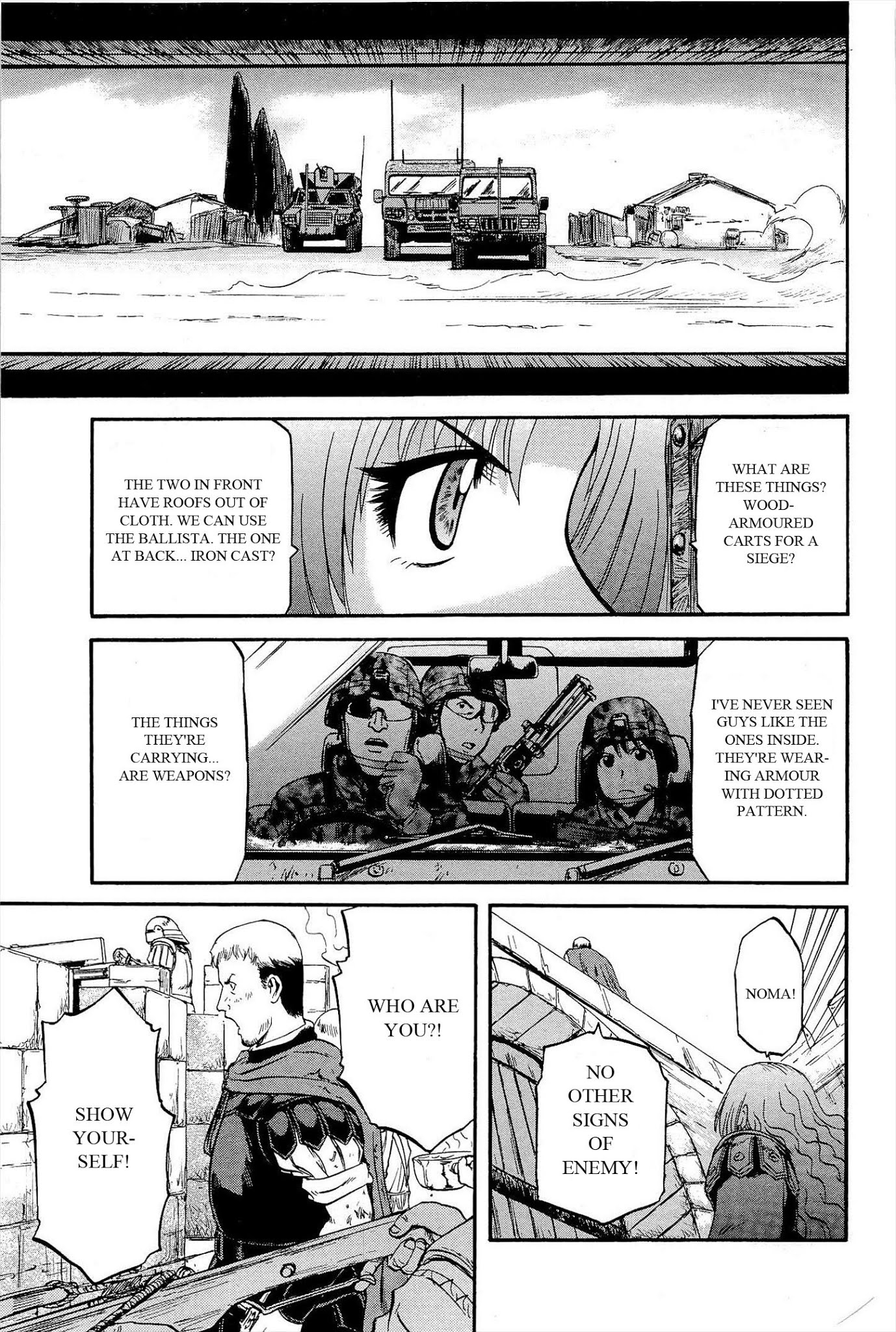 Gate – Jietai Kare no Chi nite, Kaku Tatakeri Chapter 9 - Page 21