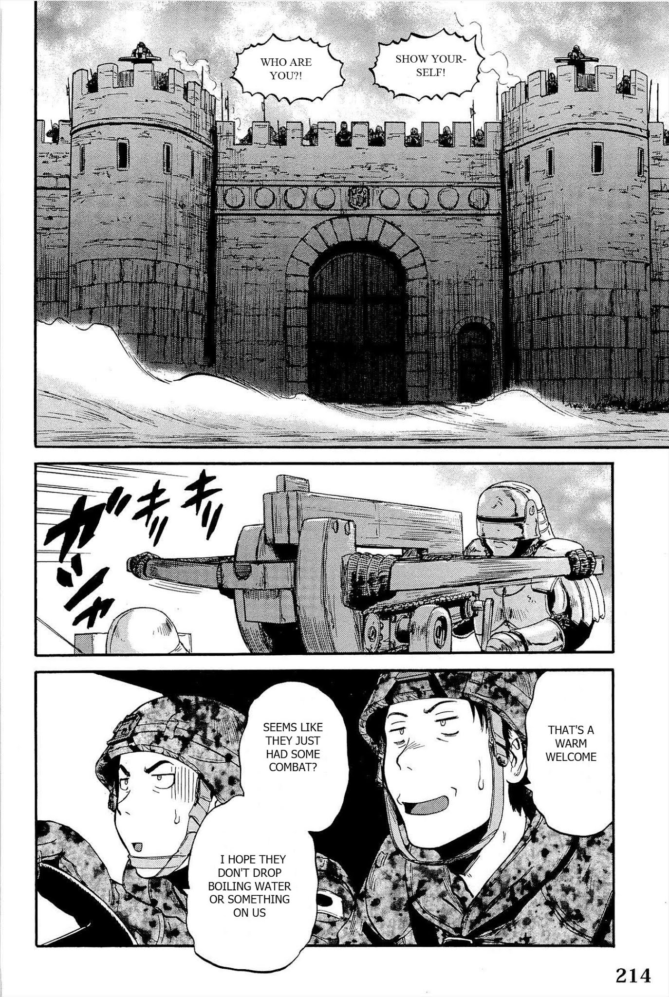 Gate – Jietai Kare no Chi nite, Kaku Tatakeri Chapter 9 - Page 22