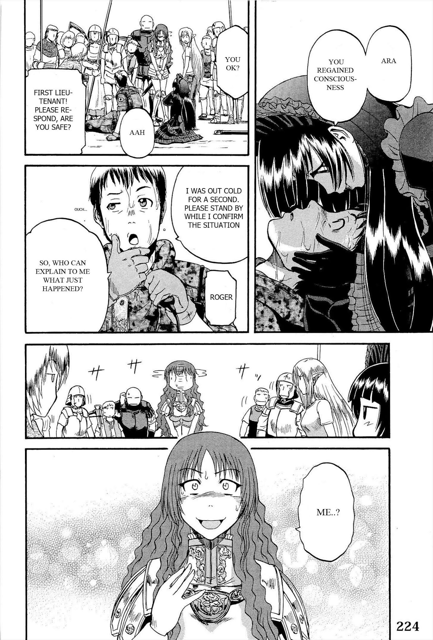 Gate – Jietai Kare no Chi nite, Kaku Tatakeri Chapter 9 - Page 32