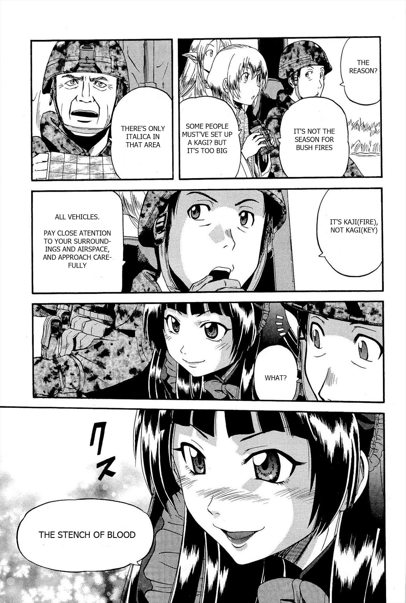 Gate – Jietai Kare no Chi nite, Kaku Tatakeri Chapter 9 - Page 9
