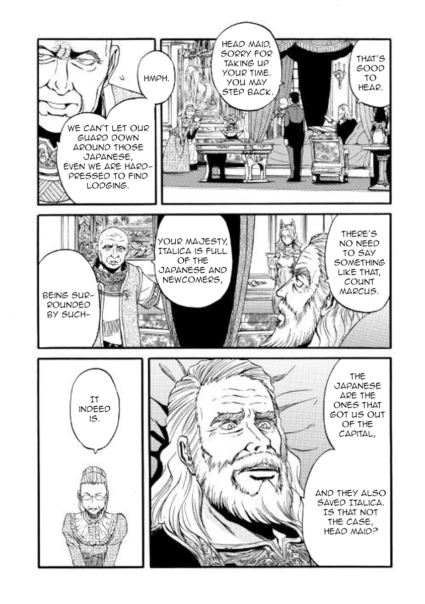 Gate – Jietai Kare no Chi nite, Kaku Tatakeri Chapter 90 - Page 17