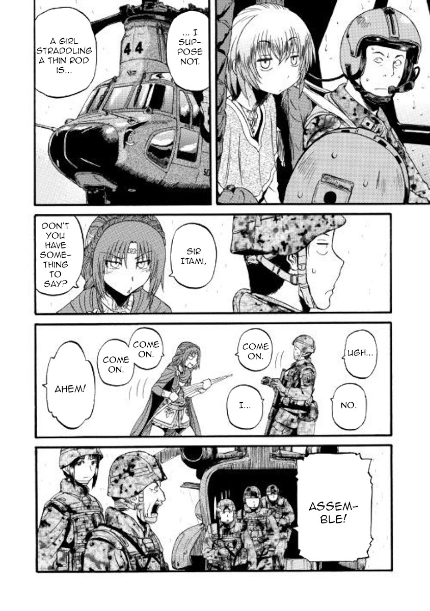 Gate – Jietai Kare no Chi nite, Kaku Tatakeri Chapter 92 - Page 17