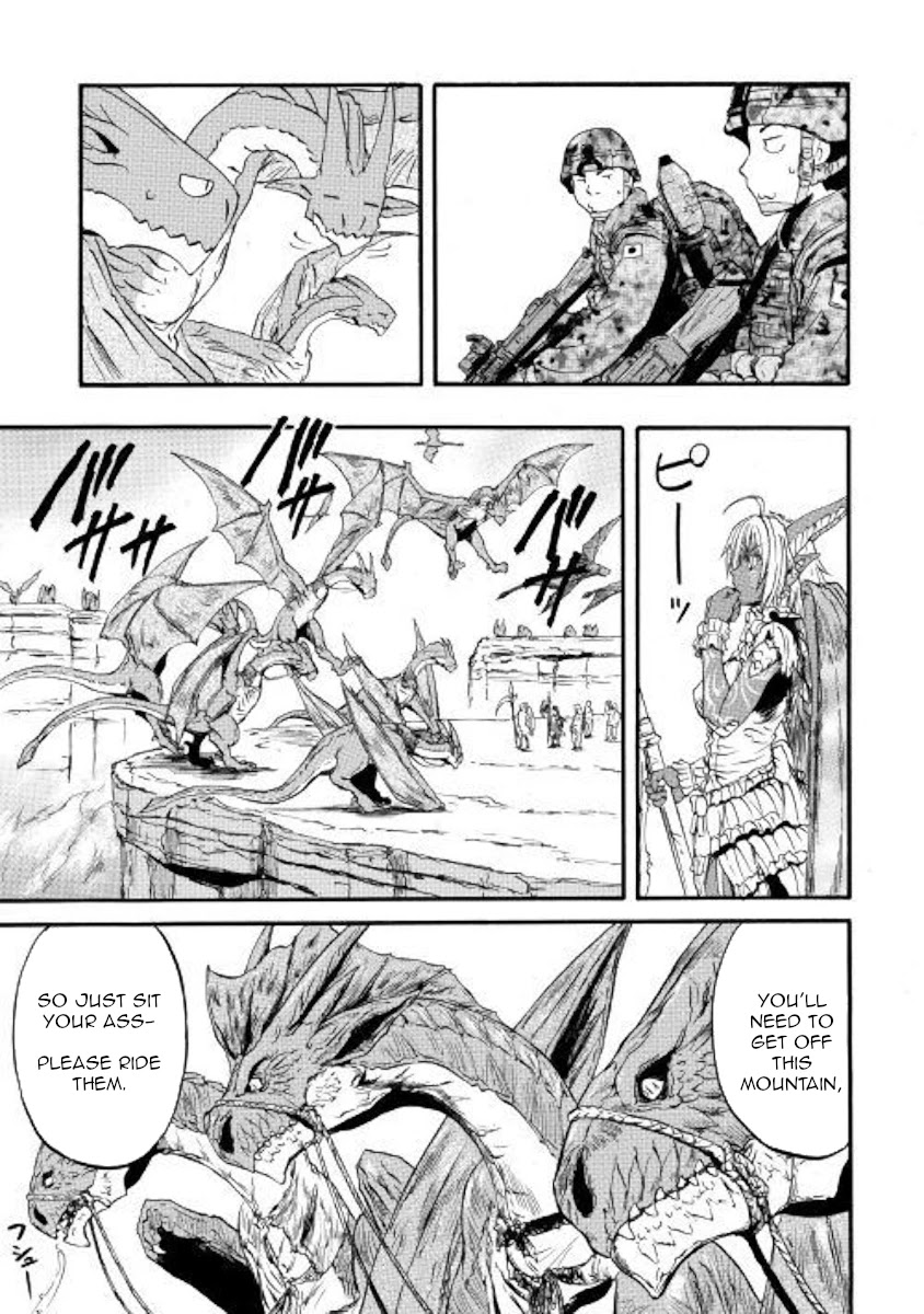 Gate – Jietai Kare no Chi nite, Kaku Tatakeri Chapter 93 - Page 24
