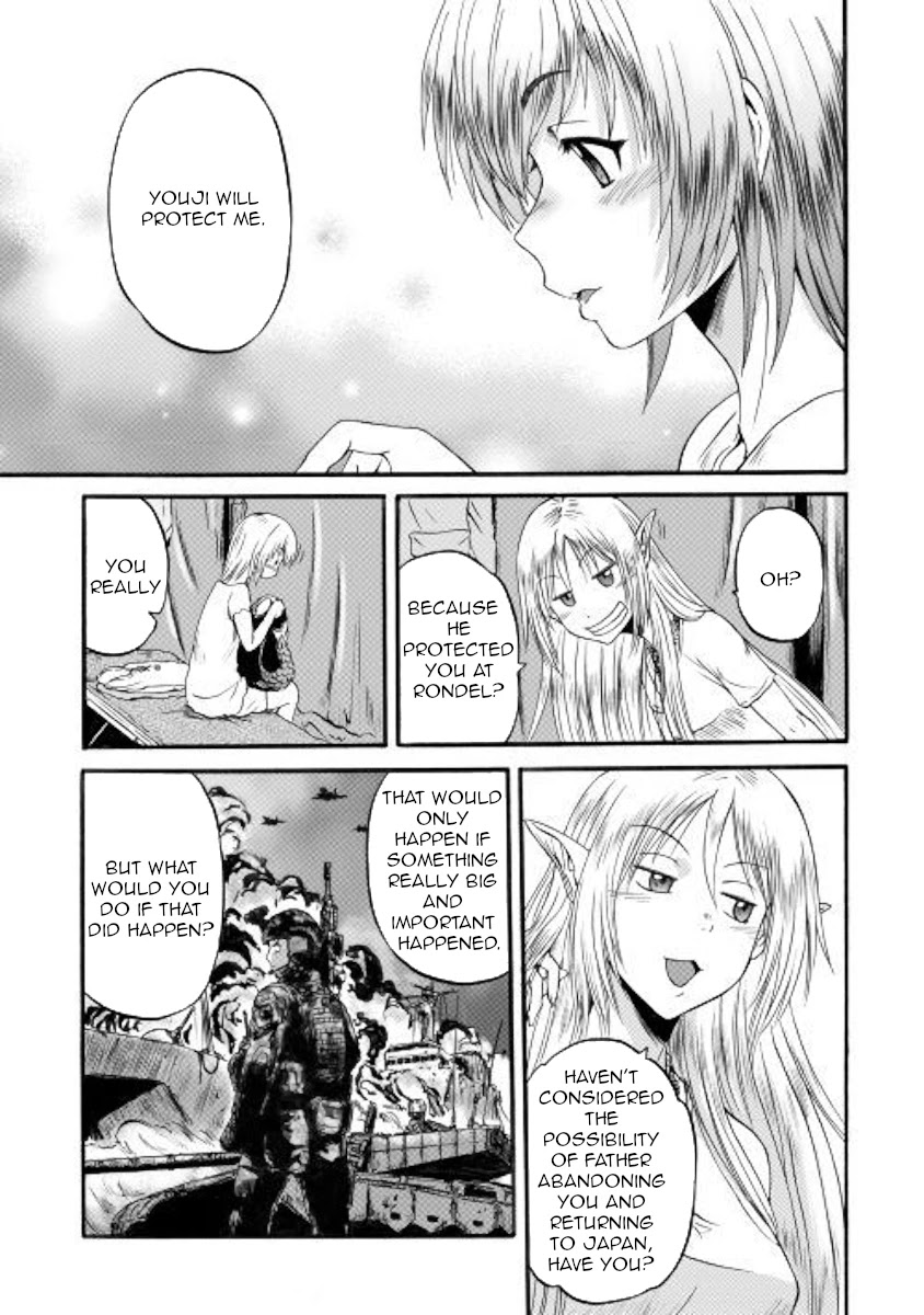Gate – Jietai Kare no Chi nite, Kaku Tatakeri Chapter 95 - Page 37