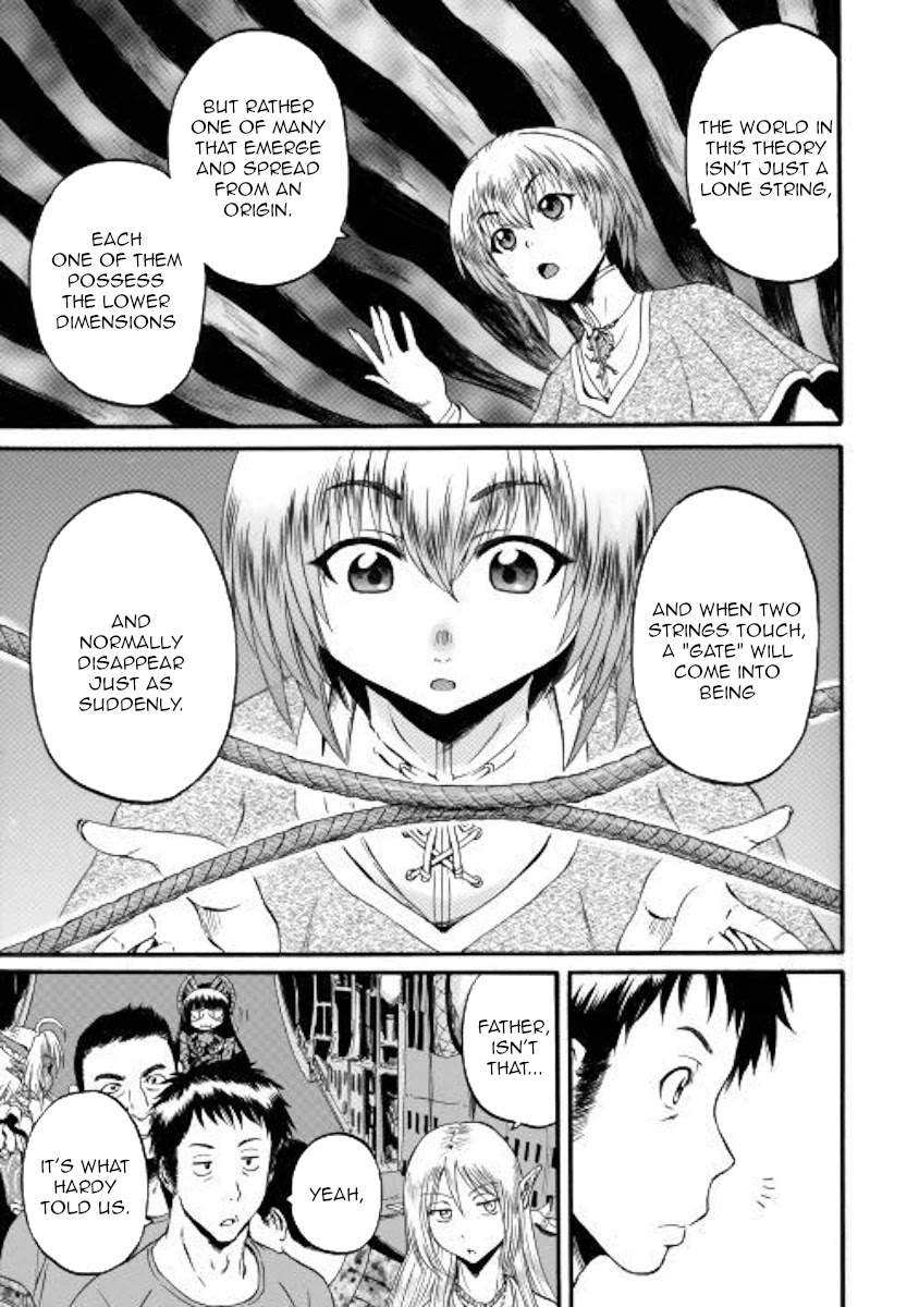 Gate – Jietai Kare no Chi nite, Kaku Tatakeri Chapter 95 - Page 9