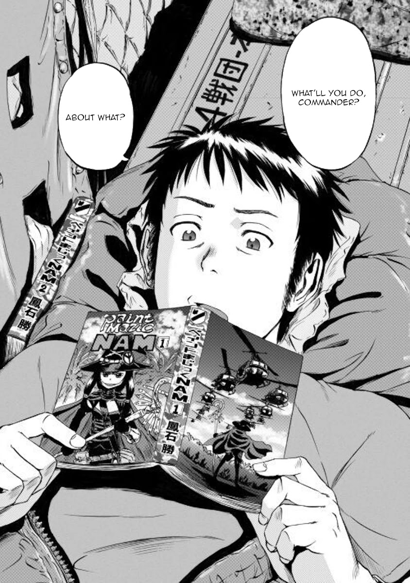 Gate – Jietai Kare no Chi nite, Kaku Tatakeri Chapter 96 - Page 2