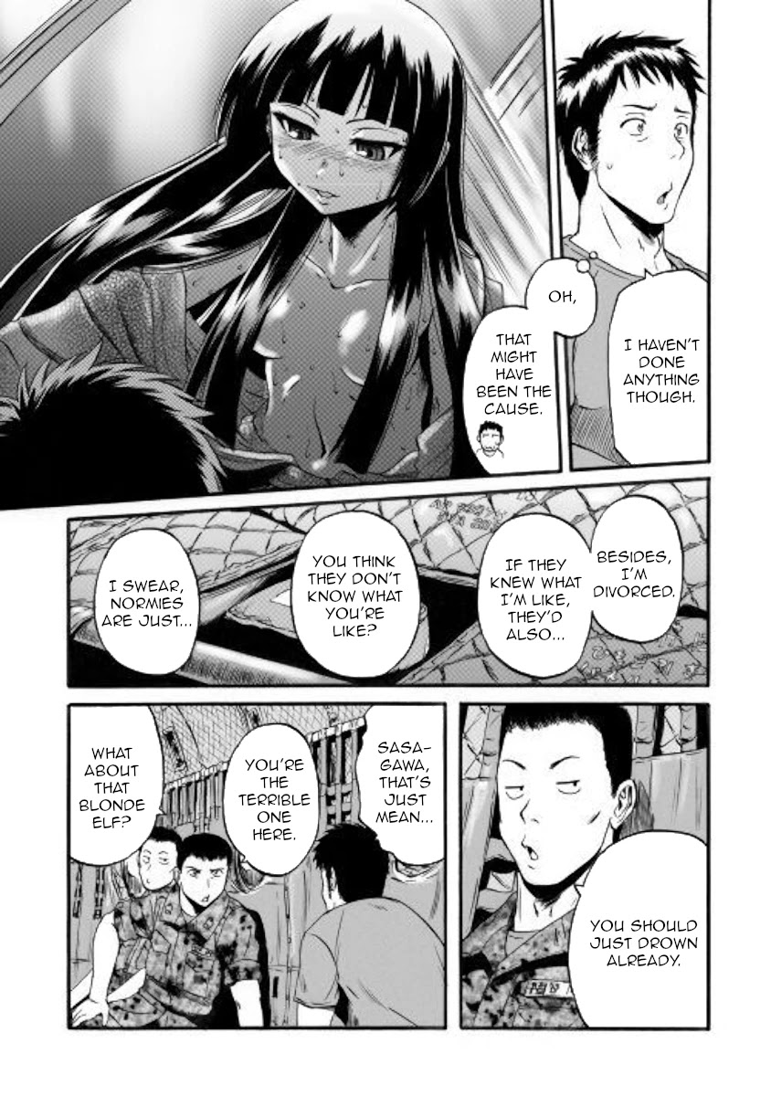 Gate – Jietai Kare no Chi nite, Kaku Tatakeri Chapter 96 - Page 11