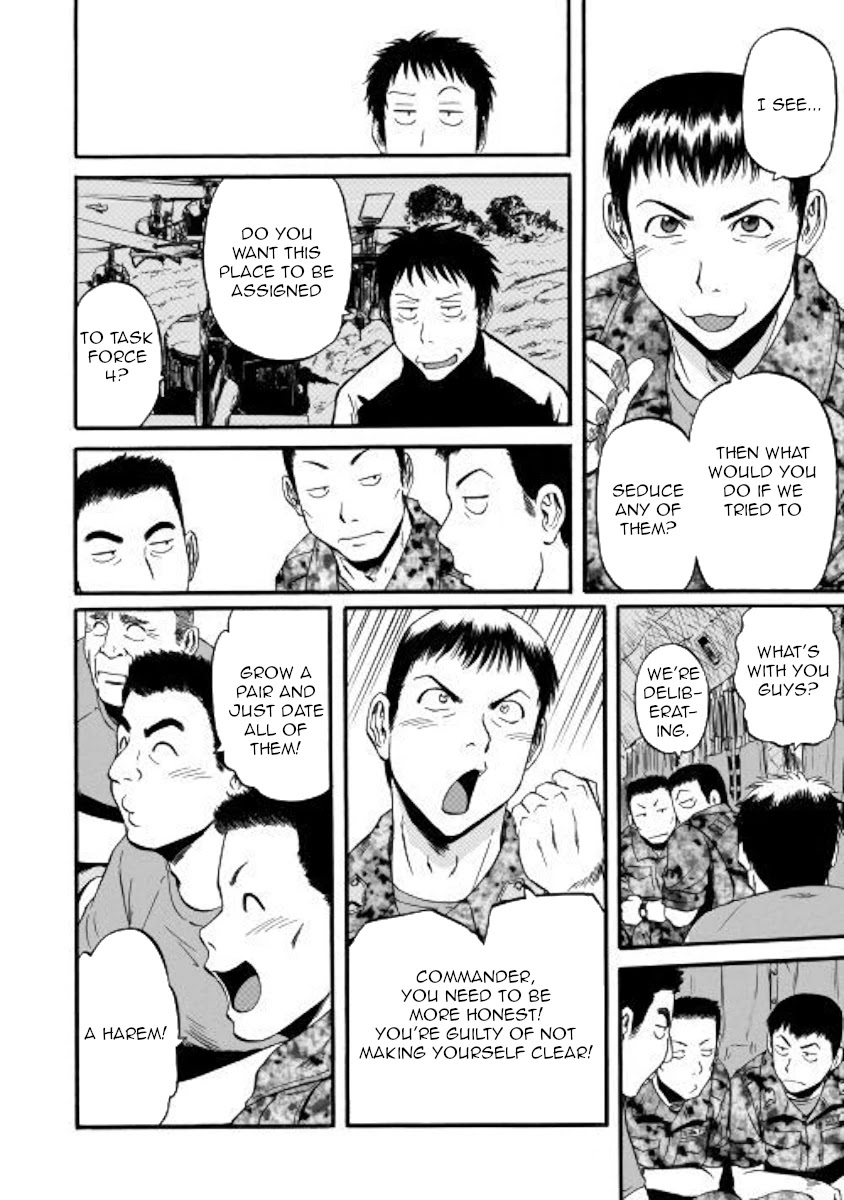Gate – Jietai Kare no Chi nite, Kaku Tatakeri Chapter 96 - Page 14