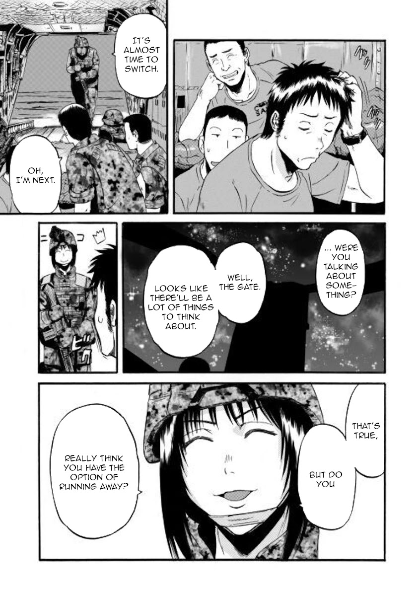 Gate – Jietai Kare no Chi nite, Kaku Tatakeri Chapter 96 - Page 15