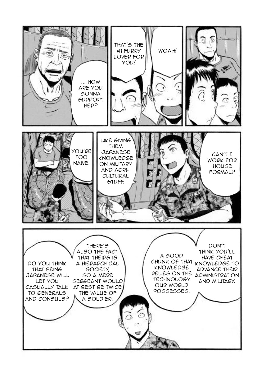 Gate – Jietai Kare no Chi nite, Kaku Tatakeri Chapter 96 - Page 7