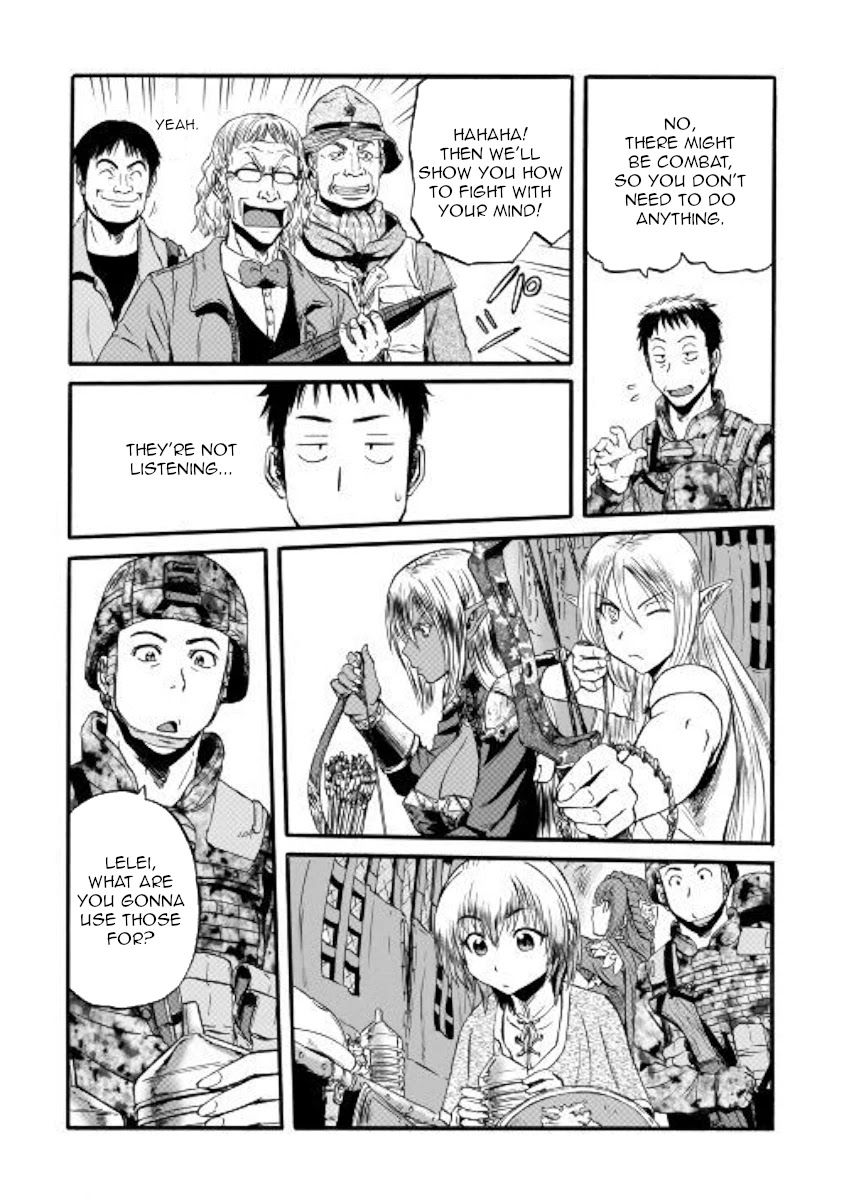 Gate – Jietai Kare no Chi nite, Kaku Tatakeri Chapter 98 - Page 12