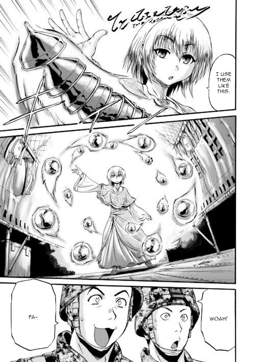 Gate – Jietai Kare no Chi nite, Kaku Tatakeri Chapter 98 - Page 13