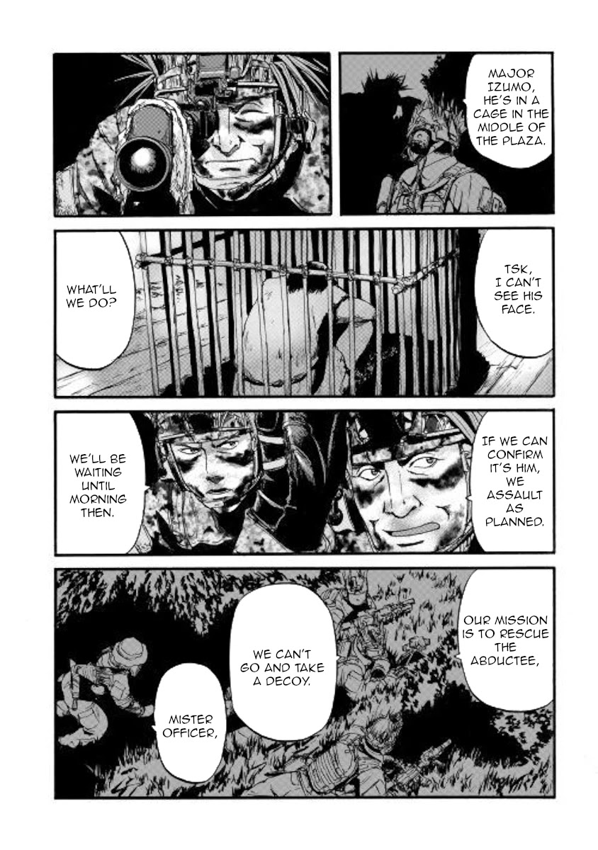 Gate – Jietai Kare no Chi nite, Kaku Tatakeri Chapter 98 - Page 21