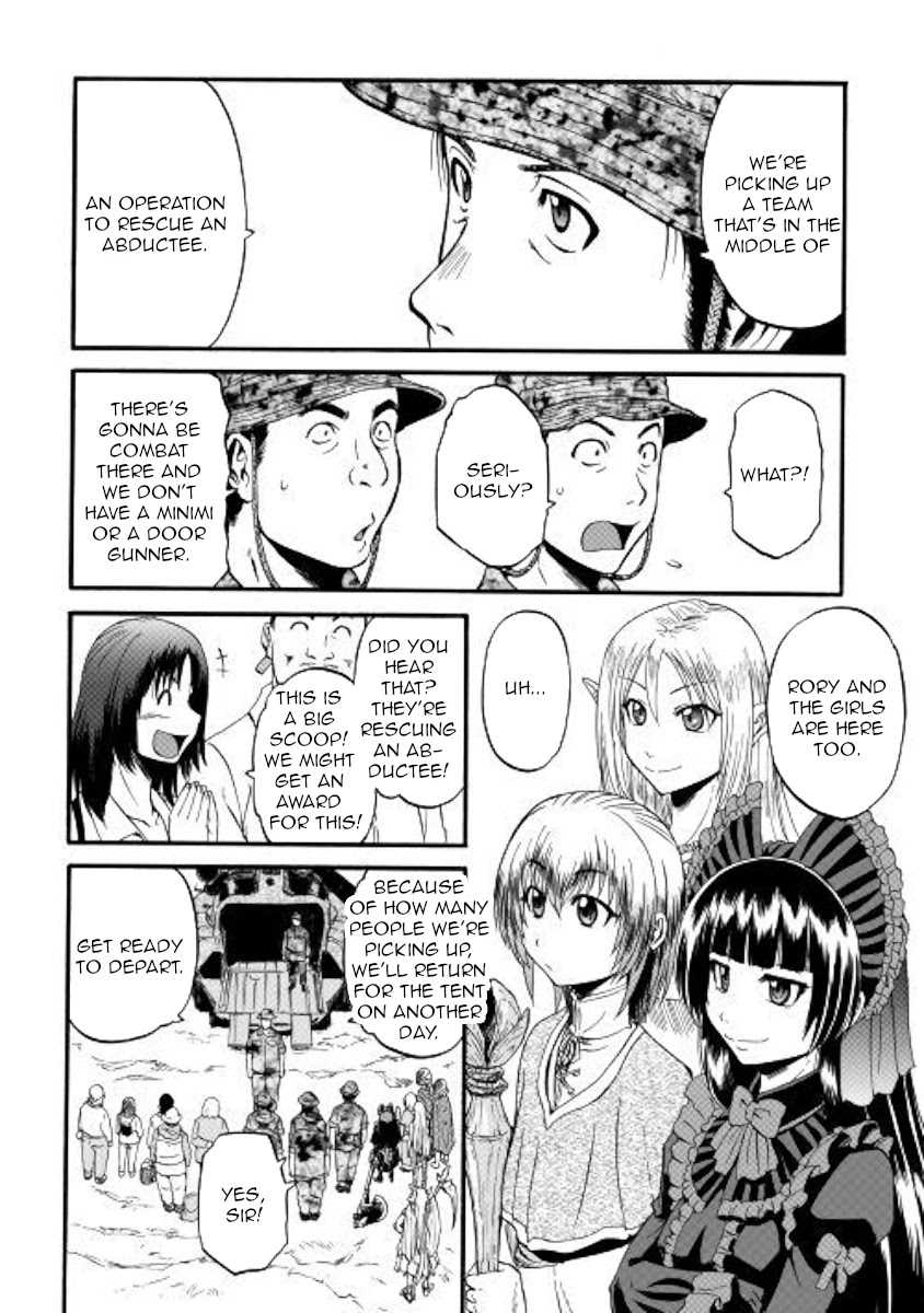 Gate – Jietai Kare no Chi nite, Kaku Tatakeri Chapter 98 - Page 10