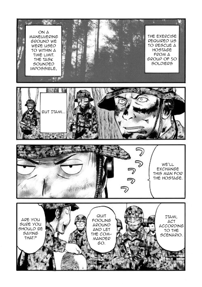 Gate – Jietai Kare no Chi nite, Kaku Tatakeri Chapter 99 - Page 3