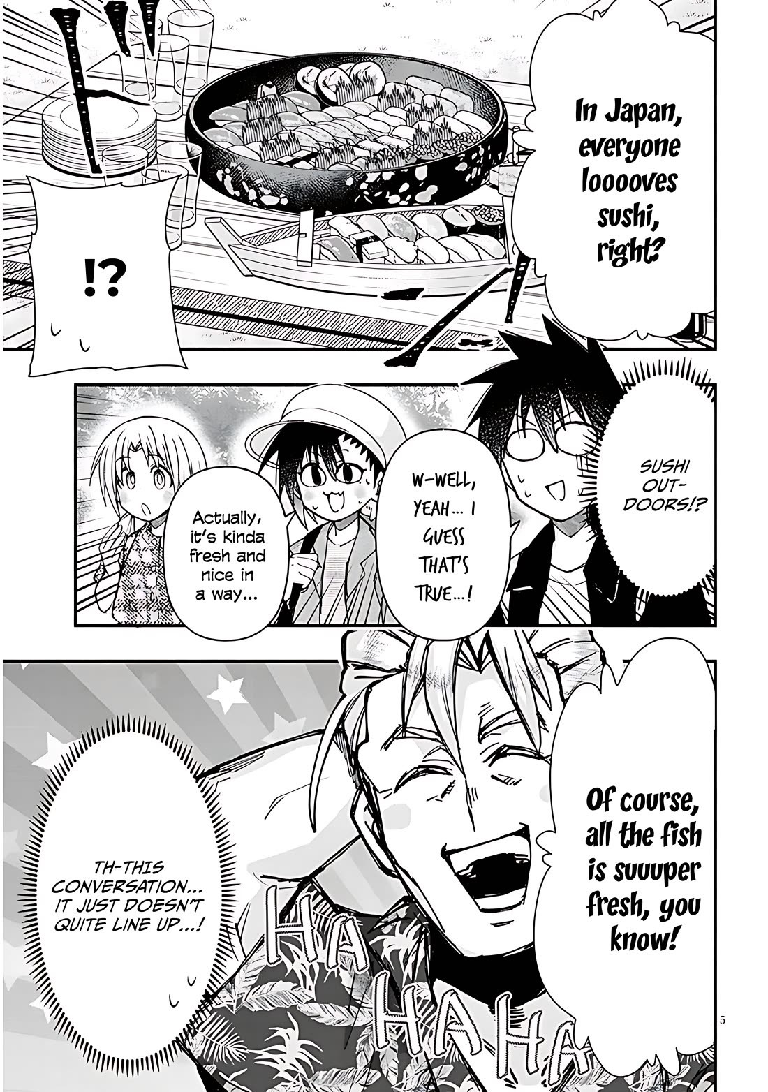 Geesen Shoujo to Ibunka Kouryuu Chapter 127 - Page 5