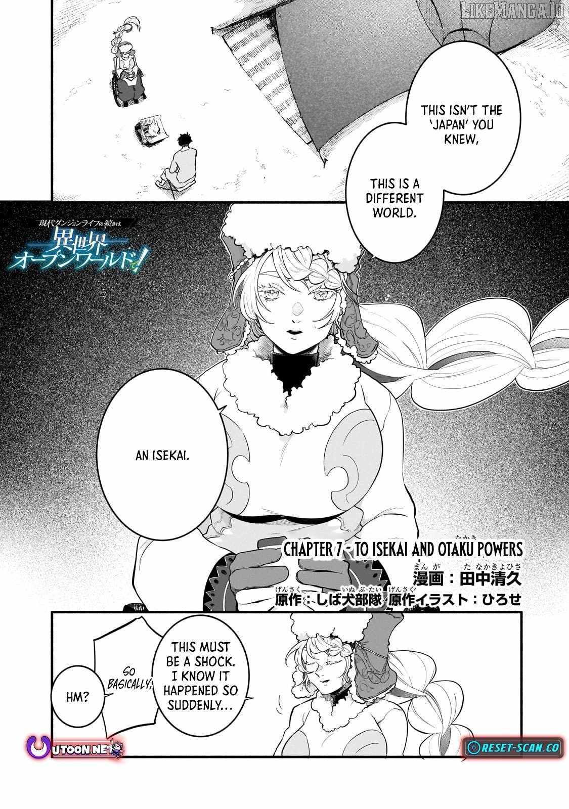 Gendai Dungeon Life no Tsuzuki wa Isekai Open World de! Chapter 7 - Page 1