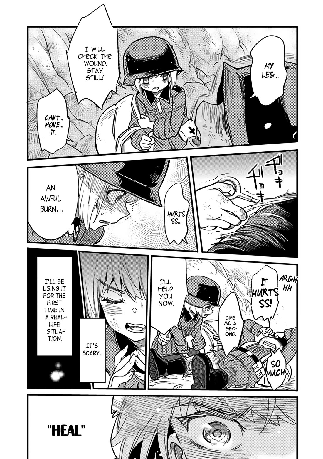 Genderswapped Medic’s Battlefield Diary Chapter 2 - Page 14