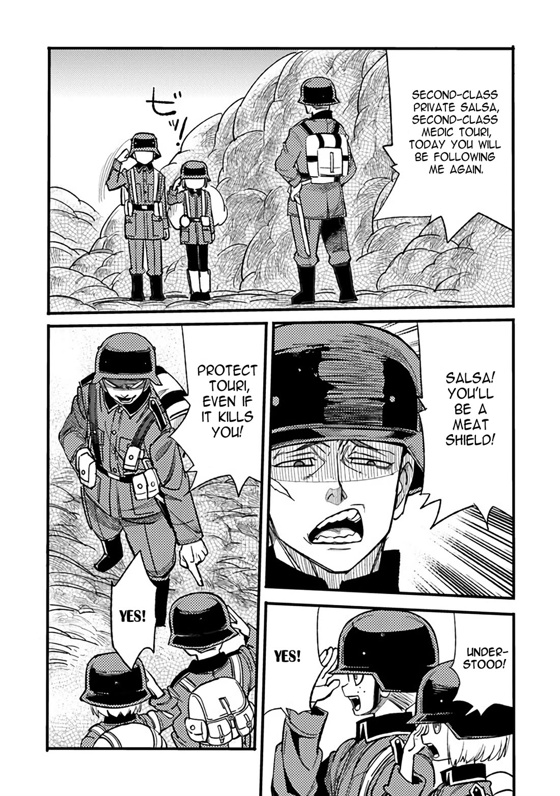 Genderswapped Medic’s Battlefield Diary Chapter 3 - Page 5