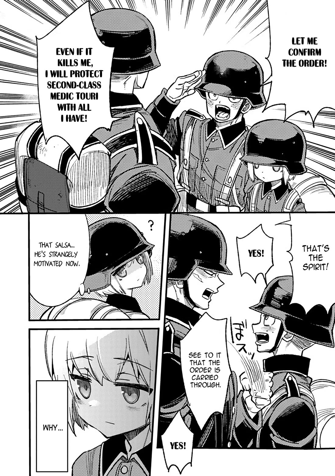 Genderswapped Medic’s Battlefield Diary Chapter 3 - Page 6
