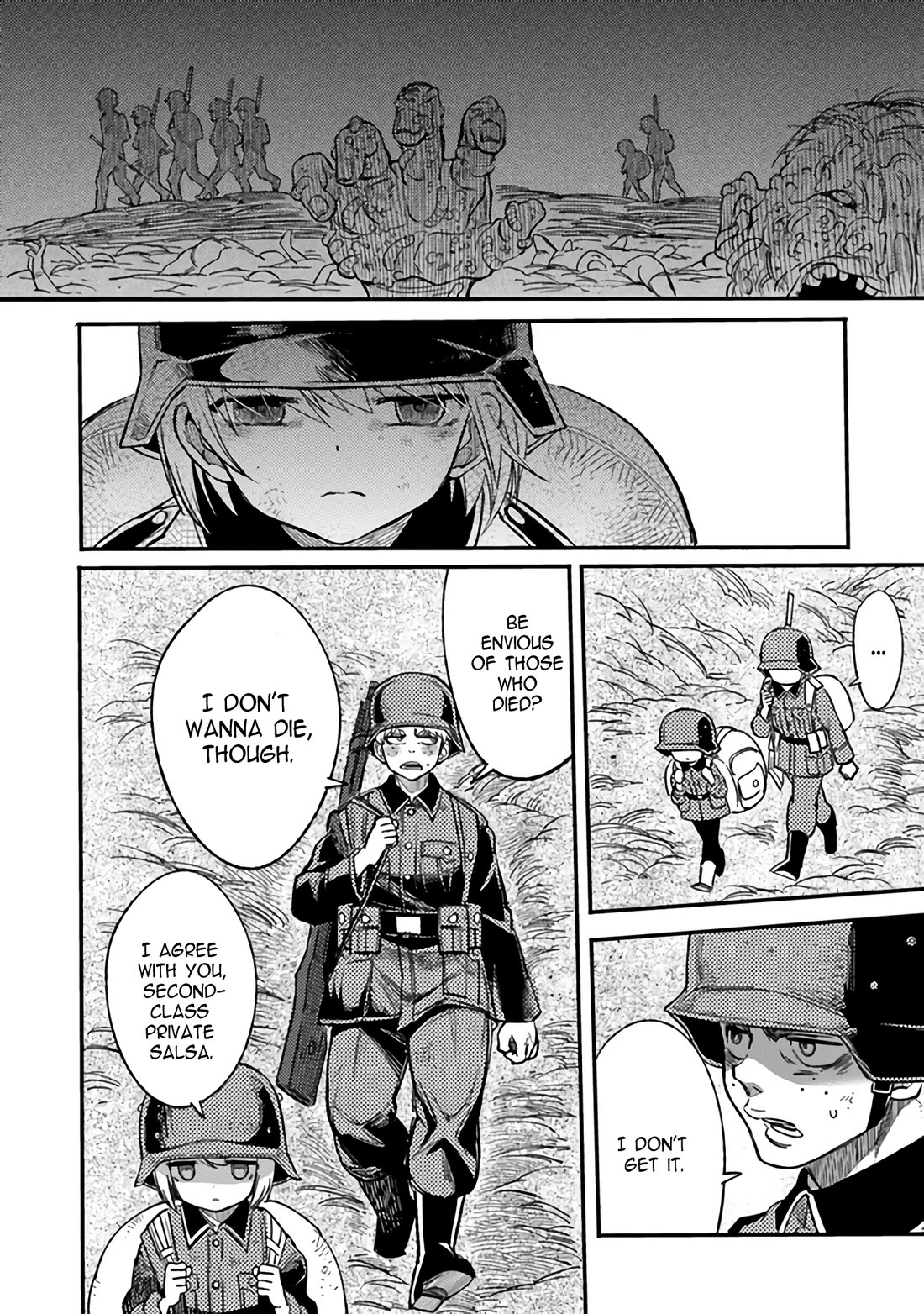 Genderswapped Medic’s Battlefield Diary Chapter 4 - Page 24