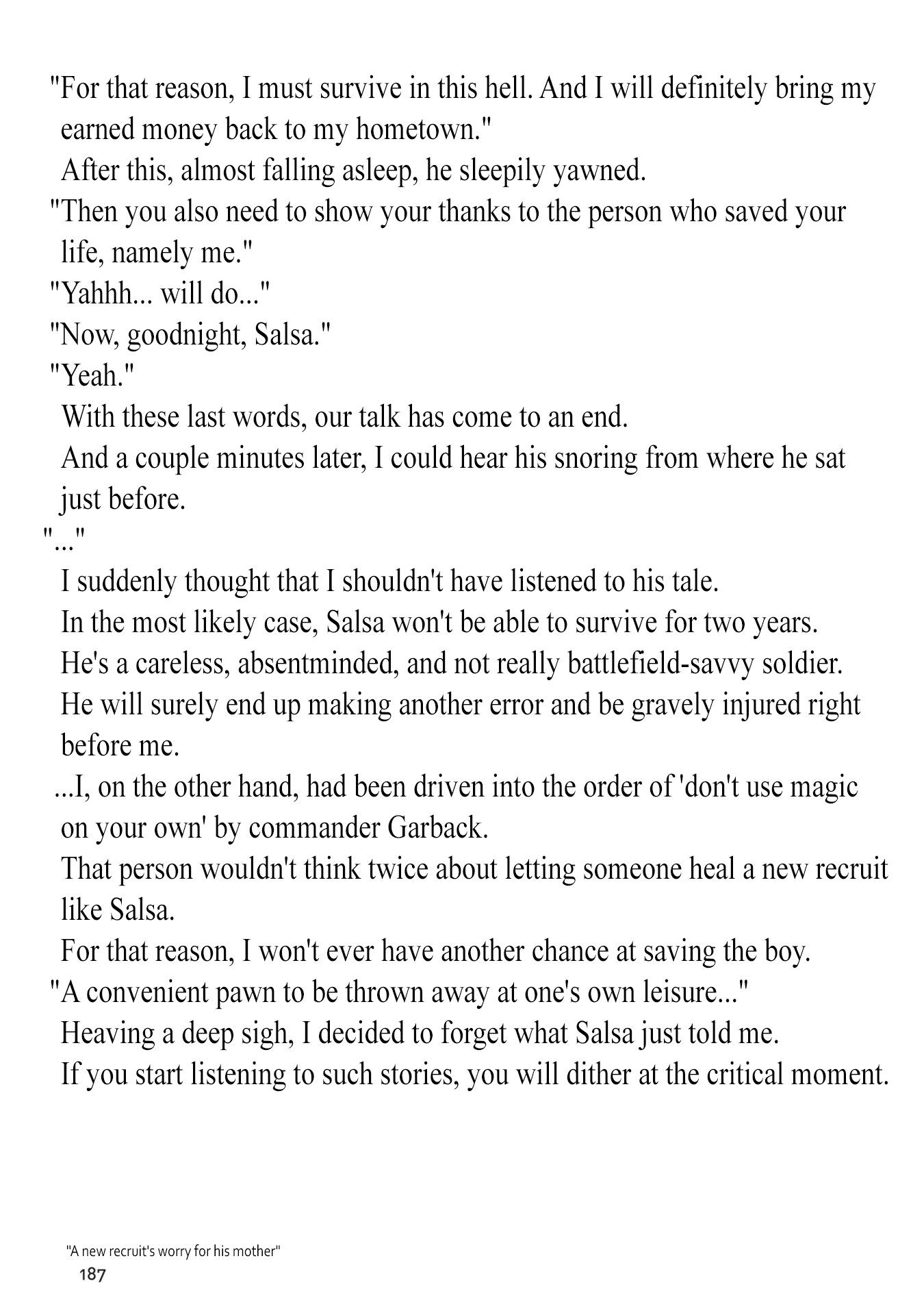 Genderswapped Medic’s Battlefield Diary Chapter 5.5 - Page 13