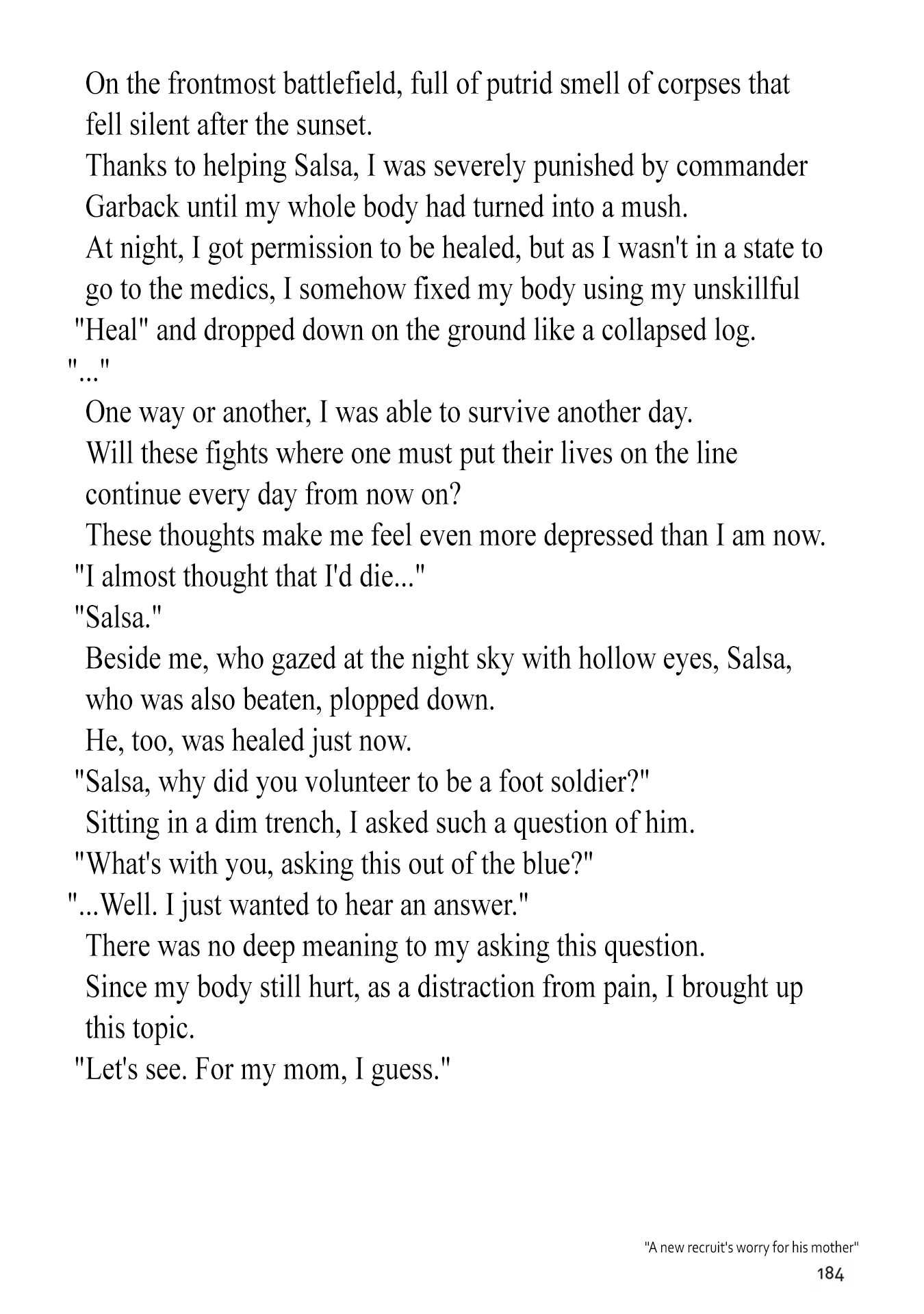 Genderswapped Medic’s Battlefield Diary Chapter 5.5 - Page 10