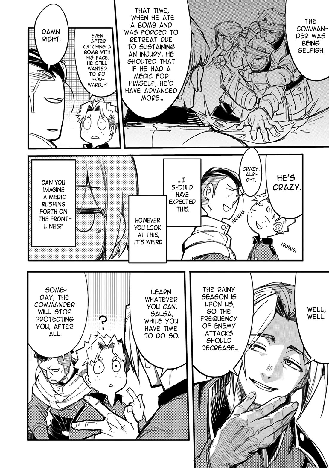 Genderswapped Medic’s Battlefield Diary Chapter 5 - Page 8