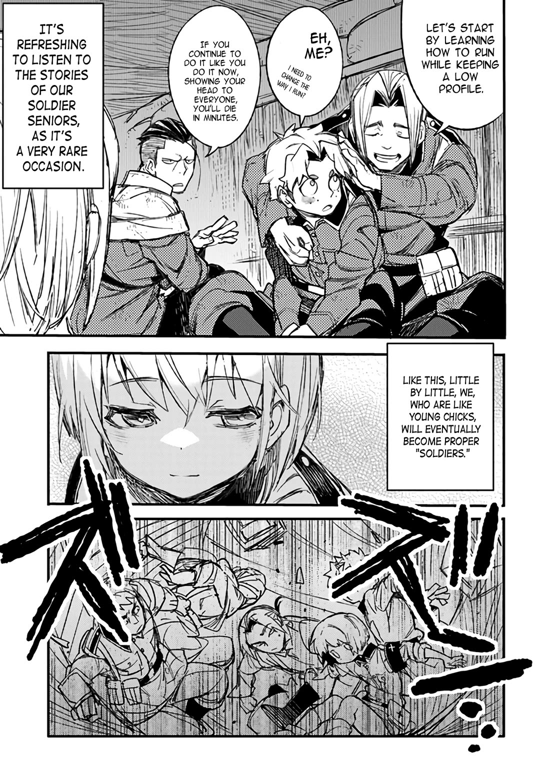 Genderswapped Medic’s Battlefield Diary Chapter 5 - Page 9