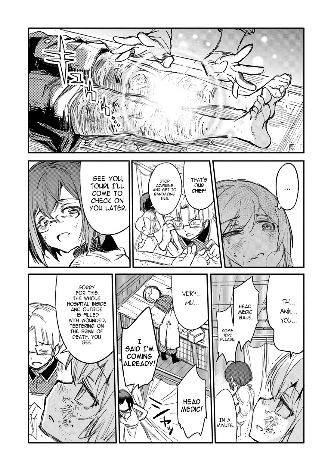Genderswapped Medic’s Battlefield Diary Chapter 6 - Page 10