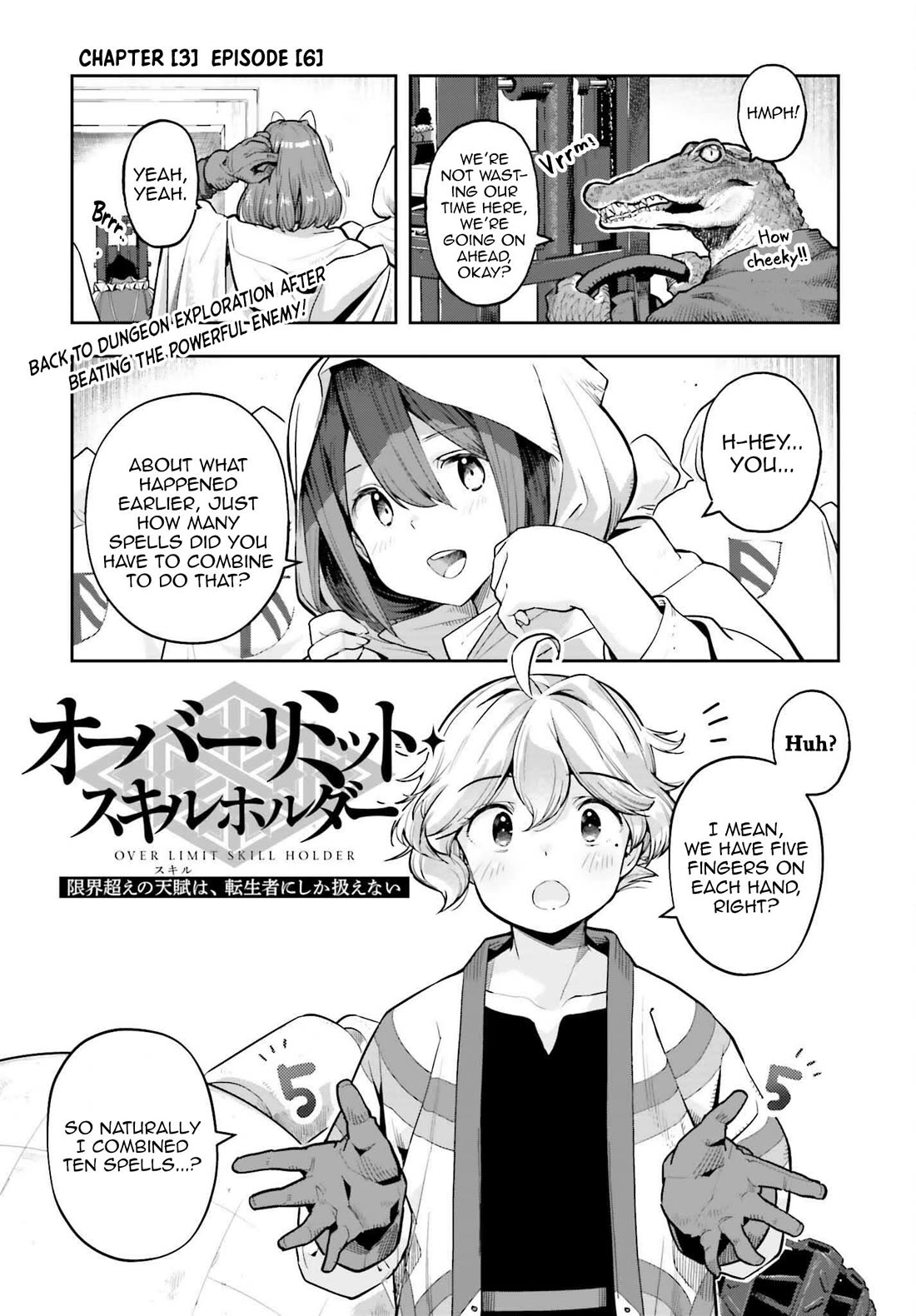 Genkai Koe No Tenpu wa, Tensei-sha ni Shika Atsukaenai – Overlimit Skill Holders Chapter 44 - Page 1