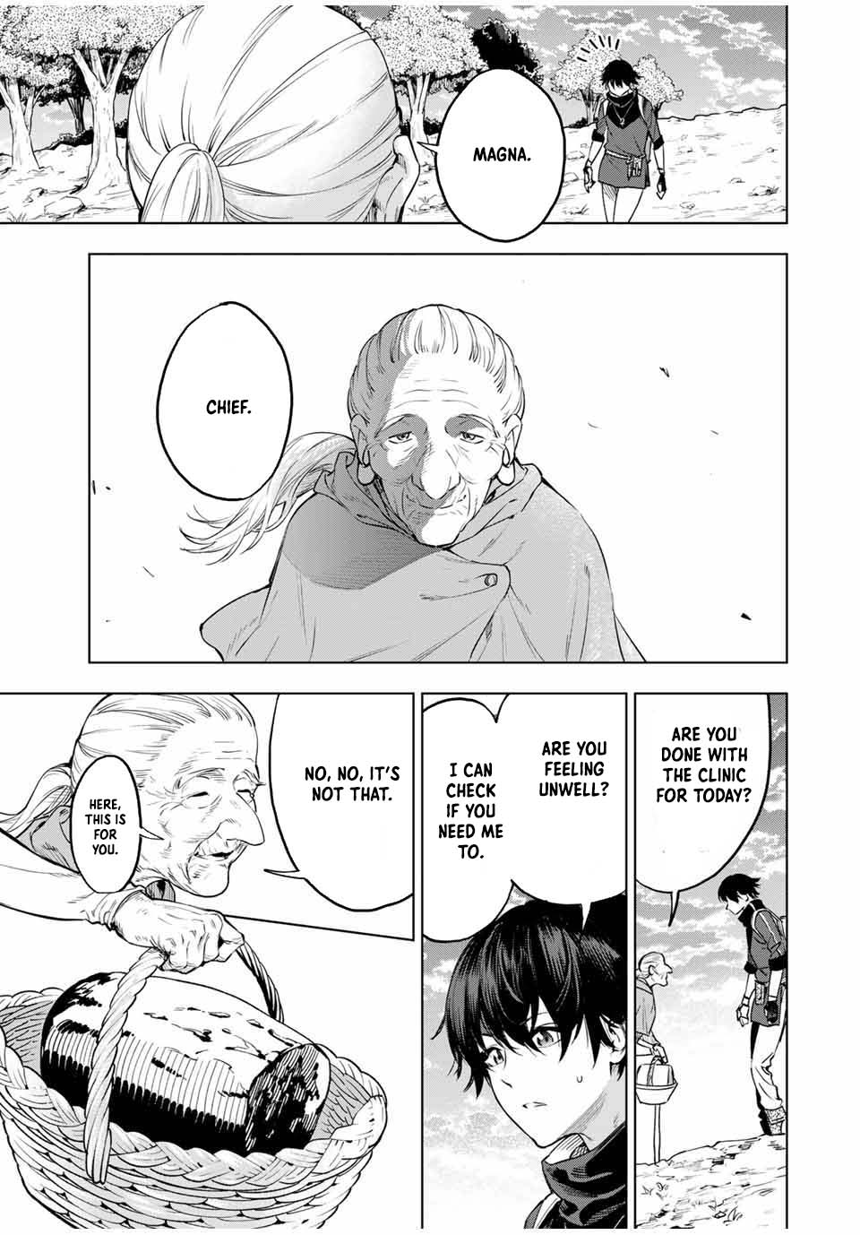 Genkai Shuuraku wo Datsu Mura Shita Renkinjutsushi, Tokai de “Saikyou” nano ga Bare Makuru. ~Rougai domo ni wa Iikagen Aiso ga Tsukimashita~ Chapter 1 - Page 15