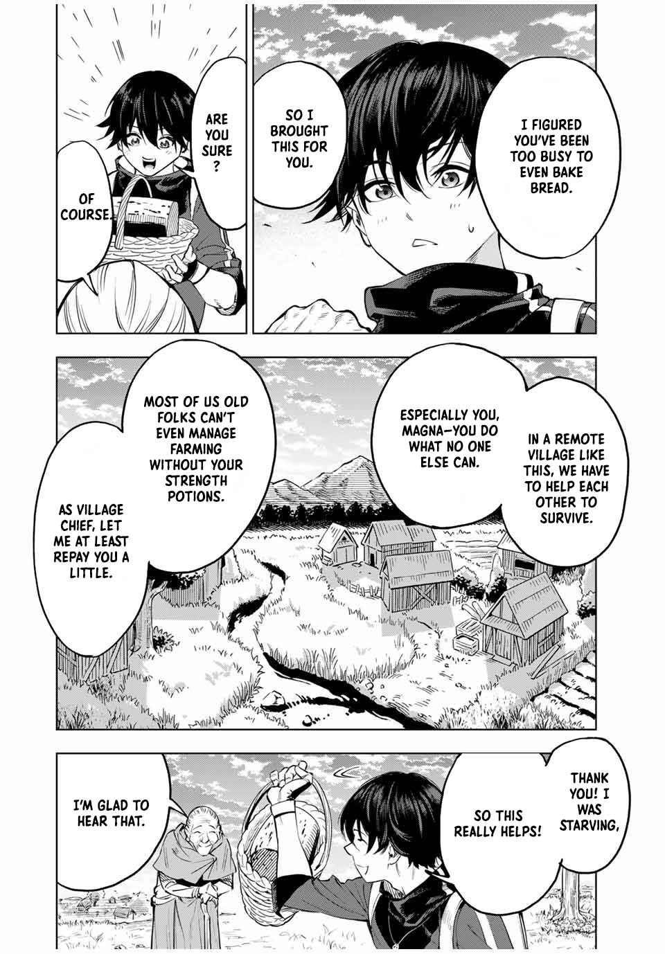 Genkai Shuuraku wo Datsu Mura Shita Renkinjutsushi, Tokai de “Saikyou” nano ga Bare Makuru. ~Rougai domo ni wa Iikagen Aiso ga Tsukimashita~ Chapter 1 - Page 16