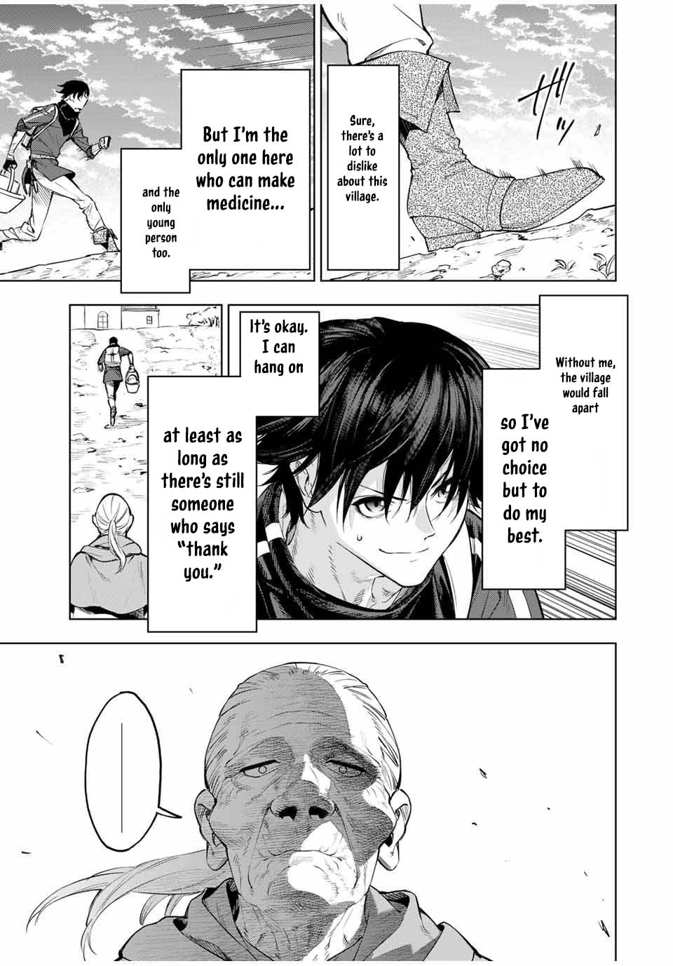 Genkai Shuuraku wo Datsu Mura Shita Renkinjutsushi, Tokai de “Saikyou” nano ga Bare Makuru. ~Rougai domo ni wa Iikagen Aiso ga Tsukimashita~ Chapter 1 - Page 17