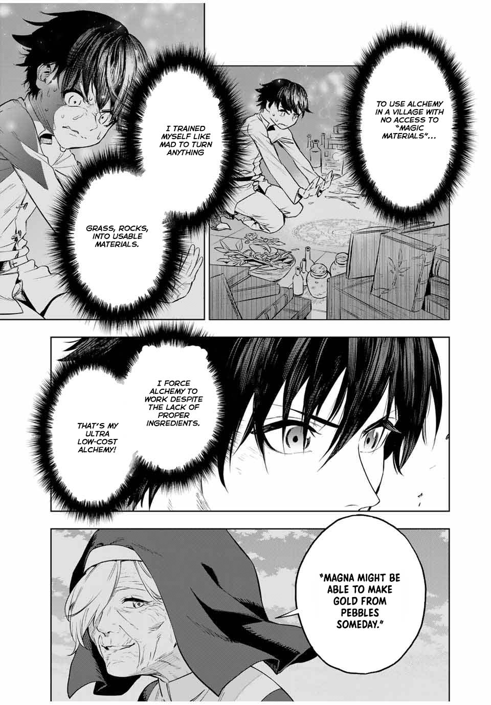 Genkai Shuuraku wo Datsu Mura Shita Renkinjutsushi, Tokai de “Saikyou” nano ga Bare Makuru. ~Rougai domo ni wa Iikagen Aiso ga Tsukimashita~ Chapter 1 - Page 43