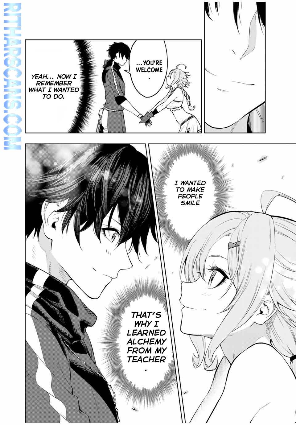 Genkai Shuuraku wo Datsu Mura Shita Renkinjutsushi, Tokai de “Saikyou” nano ga Bare Makuru. ~Rougai domo ni wa Iikagen Aiso ga Tsukimashita~ Chapter 1 - Page 54