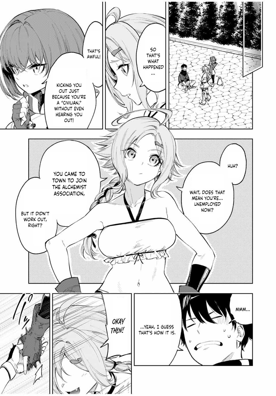 Genkai Shuuraku wo Datsu Mura Shita Renkinjutsushi, Tokai de “Saikyou” nano ga Bare Makuru. ~Rougai domo ni wa Iikagen Aiso ga Tsukimashita~ Chapter 2 - Page 27