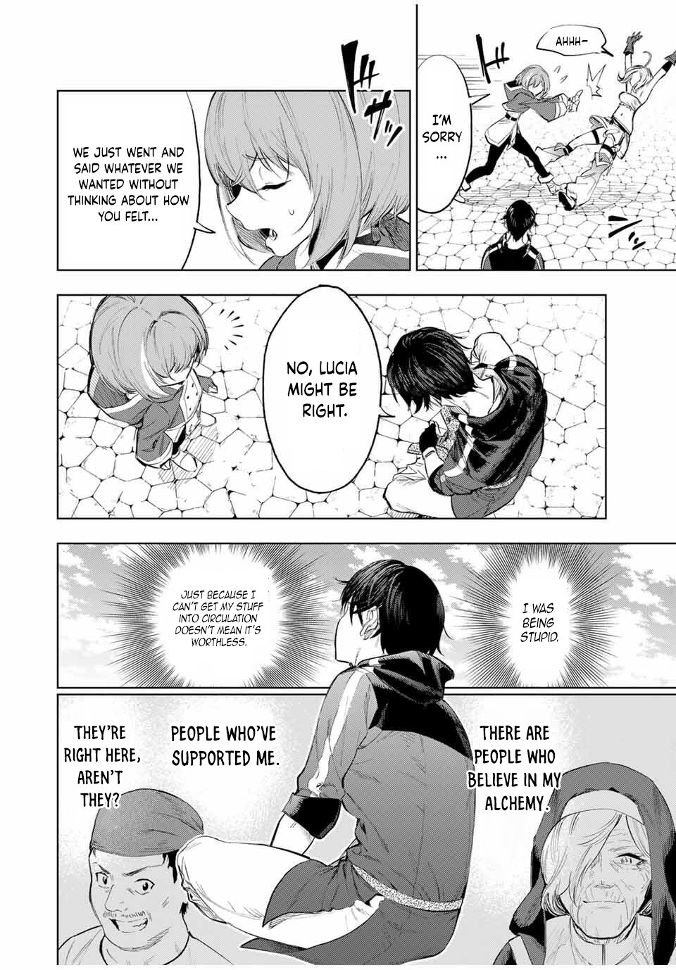 Genkai Shuuraku wo Datsu Mura Shita Renkinjutsushi, Tokai de “Saikyou” nano ga Bare Makuru. ~Rougai domo ni wa Iikagen Aiso ga Tsukimashita~ Chapter 2 - Page 30