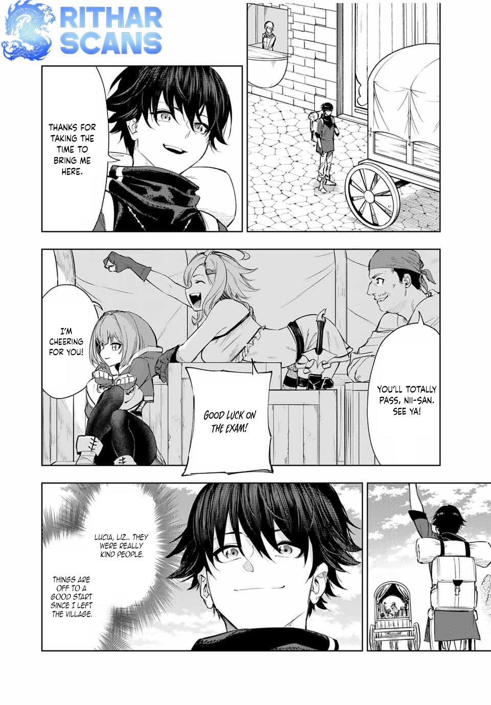 Genkai Shuuraku wo Datsu Mura Shita Renkinjutsushi, Tokai de “Saikyou” nano ga Bare Makuru. ~Rougai domo ni wa Iikagen Aiso ga Tsukimashita~ Chapter 2 - Page 4