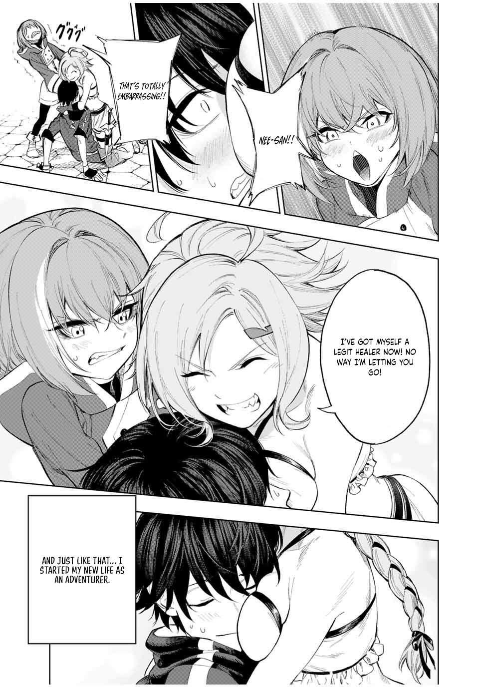 Genkai Shuuraku wo Datsu Mura Shita Renkinjutsushi, Tokai de “Saikyou” nano ga Bare Makuru. ~Rougai domo ni wa Iikagen Aiso ga Tsukimashita~ Chapter 2 - Page 33