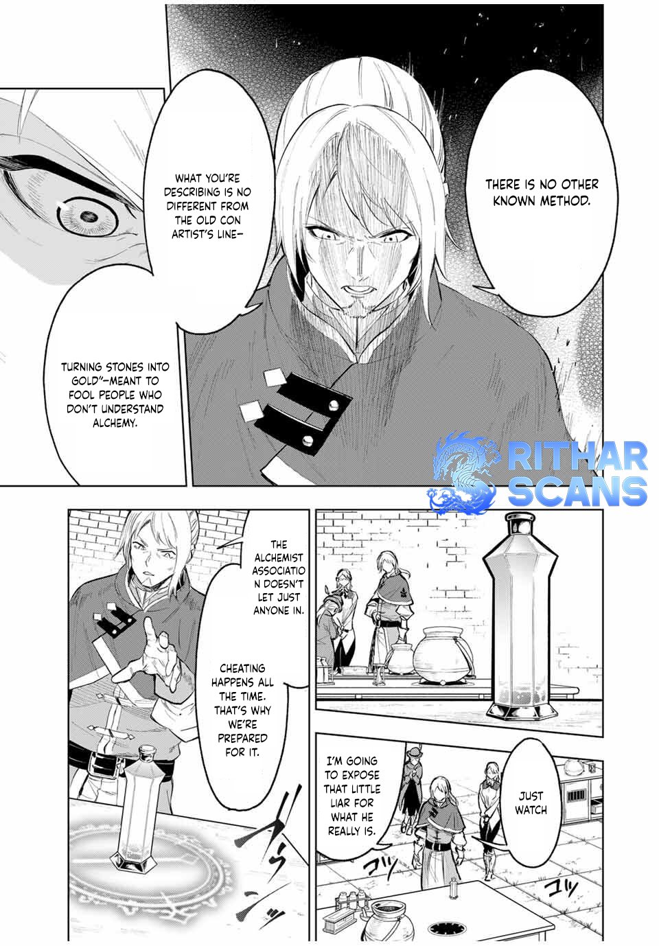 Genkai Shuuraku wo Datsu Mura Shita Renkinjutsushi, Tokai de “Saikyou” nano ga Bare Makuru. ~Rougai domo ni wa Iikagen Aiso ga Tsukimashita~ Chapter 2 - Page 37
