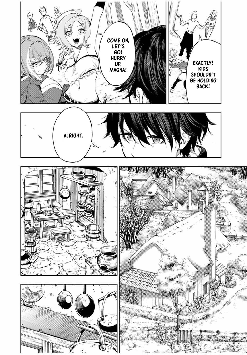 Genkai Shuuraku wo Datsu Mura Shita Renkinjutsushi, Tokai de “Saikyou” nano ga Bare Makuru. ~Rougai domo ni wa Iikagen Aiso ga Tsukimashita~ Chapter 3 - Page 16