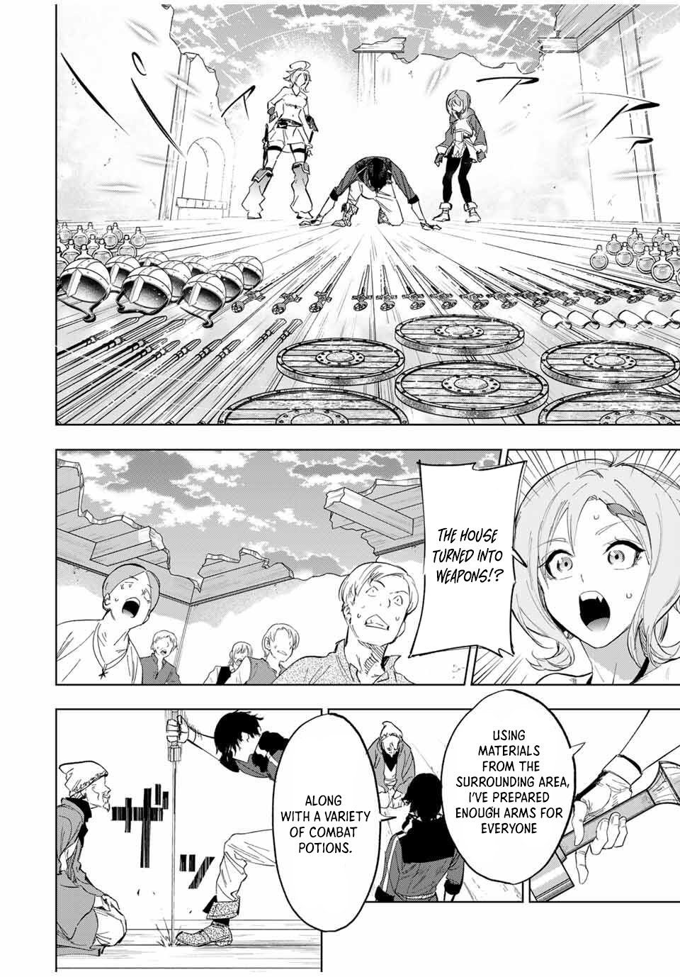 Genkai Shuuraku wo Datsu Mura Shita Renkinjutsushi, Tokai de “Saikyou” nano ga Bare Makuru. ~Rougai domo ni wa Iikagen Aiso ga Tsukimashita~ Chapter 4 - Page 12
