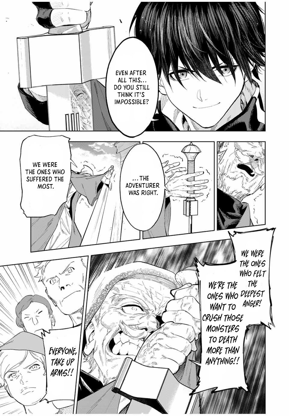 Genkai Shuuraku wo Datsu Mura Shita Renkinjutsushi, Tokai de “Saikyou” nano ga Bare Makuru. ~Rougai domo ni wa Iikagen Aiso ga Tsukimashita~ Chapter 4 - Page 13