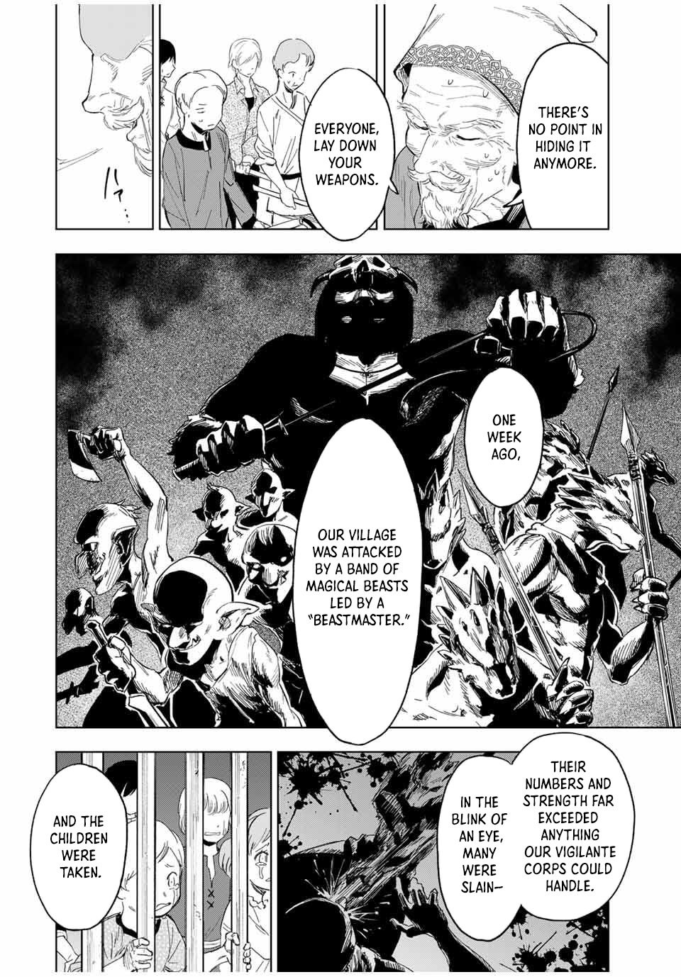 Genkai Shuuraku wo Datsu Mura Shita Renkinjutsushi, Tokai de “Saikyou” nano ga Bare Makuru. ~Rougai domo ni wa Iikagen Aiso ga Tsukimashita~ Chapter 4 - Page 4
